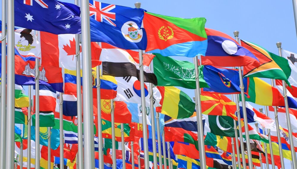 World countries flags collection